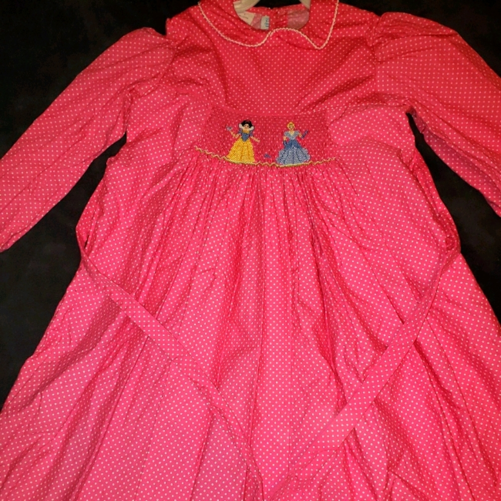 Embroidered Disney Princess Dress